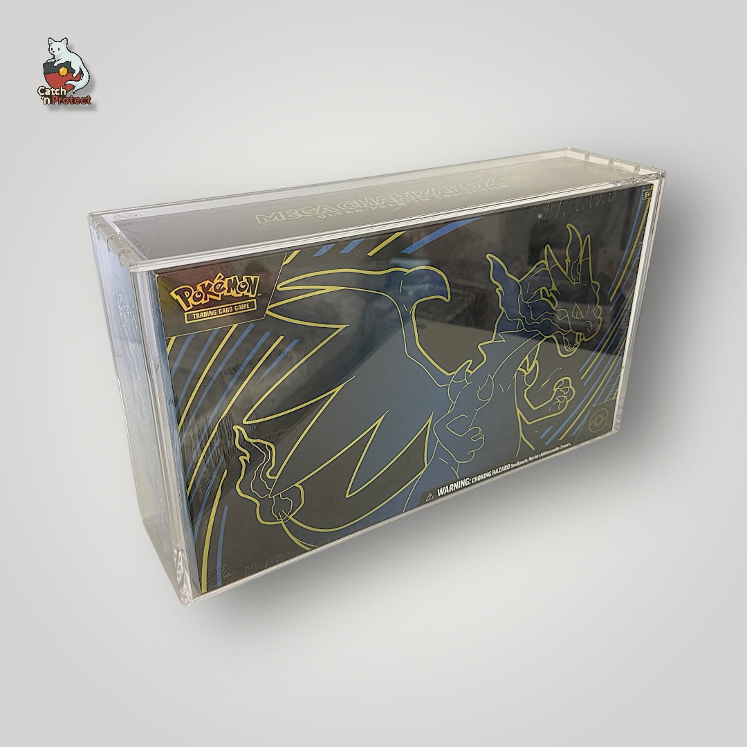 pokemon card protector case Pokémon TCG UPC Ultra Premium Collection Acrylic – Catch'n Protect LTD Japanese Pokemon_InfernoX Game Selection:Emerald Imperium 1.3.1 [Protective film prevents initial Scarlet & Violet Paldean
