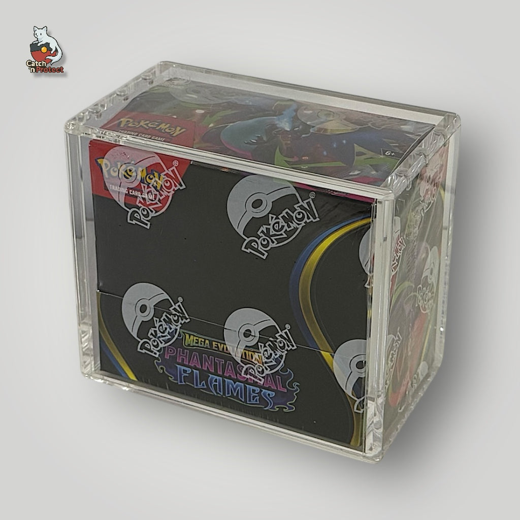 Pokémon TCG Booster Box Prestige Acrylic Protector Case - Modern Sets