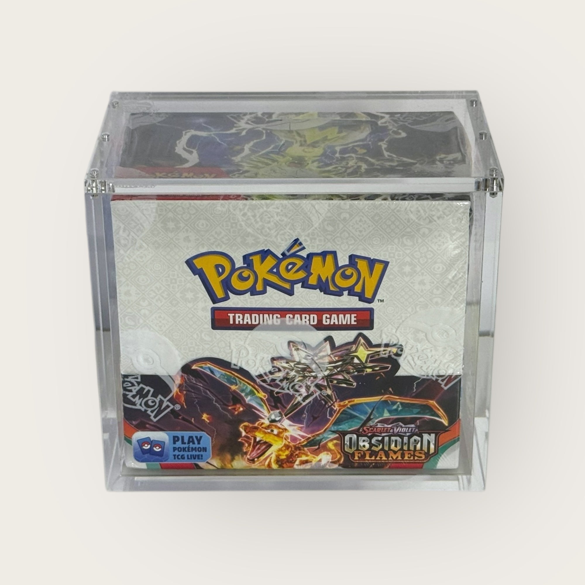 *SAMPLE PRODUCT* Pokémon TCG Booster Box Acrylic Protector Case - Modern Sets